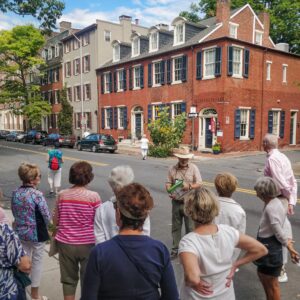 Walking tour of historic Easton