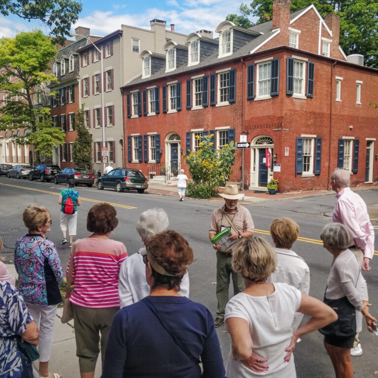 Walking tour of historic Easton