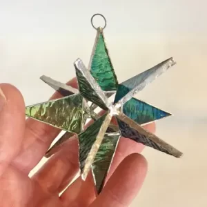 Glass Moravian Stars - Medium (Assorted Colors)