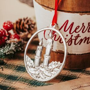 Christmas Tree Oval Ornament