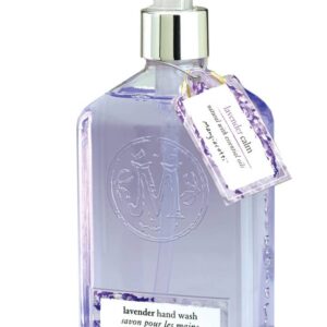 Lavender Hand Wash by Mangiacotti, 12oz embossed bottle