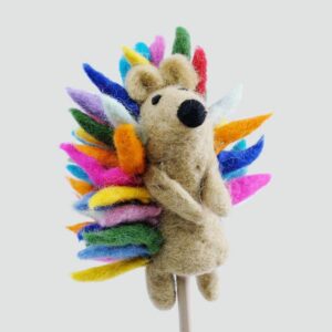 Finger Puppets - Rainbow Hedgehog