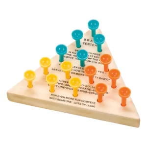 Wooden Peg Game