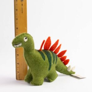Felt Dinosaur Toy - Stegosaurus