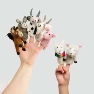 Assorted Style Animal Finger Puppets
