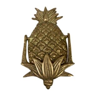 5-1/2" Antiqued Brass Pineapple Door Knocker
