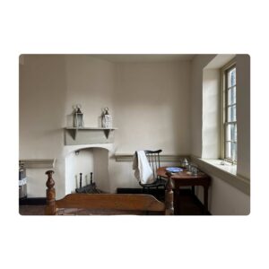1753 Bachmann Publick House postcard - guest room