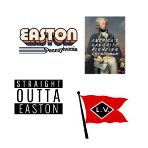 Easton PA Sticker Pack