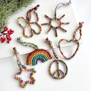 Kantha Beaded Hanging Decoration