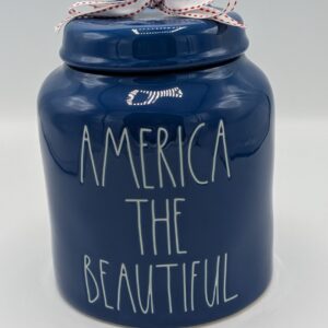 Patriotic Cookie Jar