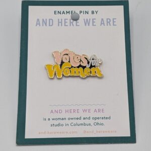 Votes for Women Pin