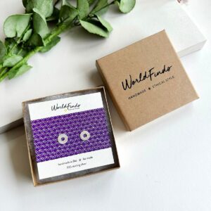 O's Sterling Silver Posts - World Finds