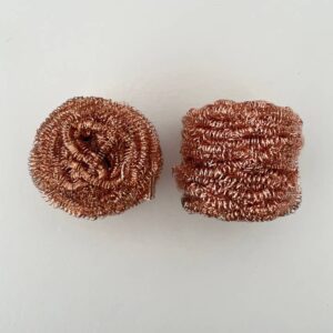 Round Copper Ball Kitchen Scouring Pot Scrubber 20 grams