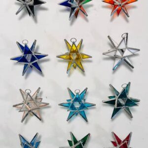 Glass Moravian Stars - Small