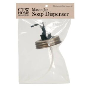 Mason Jar Soap Dispenser Lid - Antique Brass
