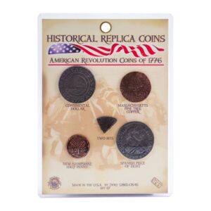 Replica Coin Set - Coins of The American Revolution 1776