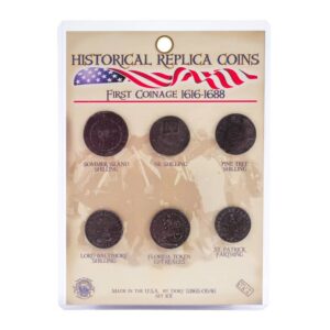 Replica Coin Set - First Coinage of Colonial America