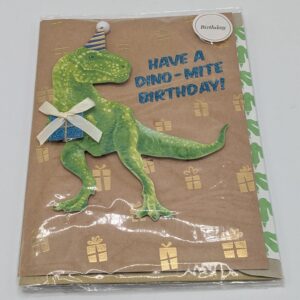 Dino-Mite Birthday Card