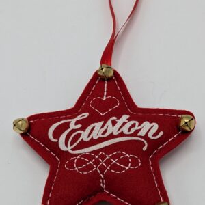 Easton Star Felt Ornament