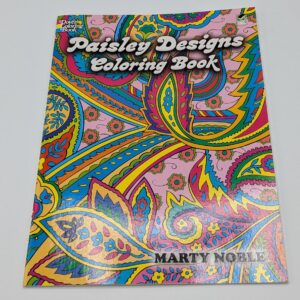 Paisley Designs Coloring Book