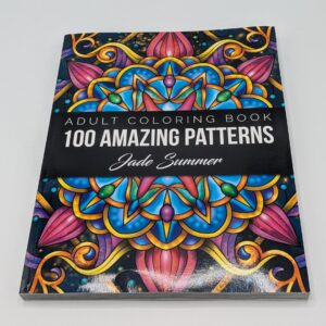 Adult Coloring Book - 100 Amazing Patterns