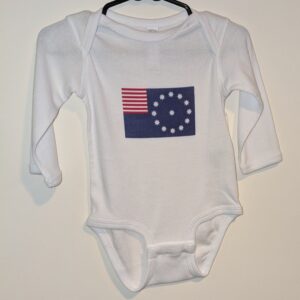 Easton Flag Onesie