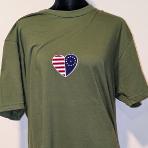 Easton Flag Heart T-Shirt