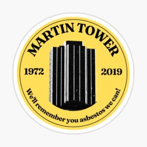 Martin Tower Sticker