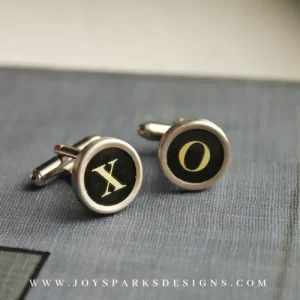 Typewriter Key Cufflinks