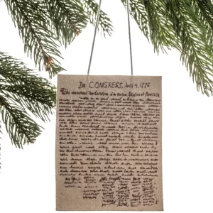Declaration of Independence Ornament