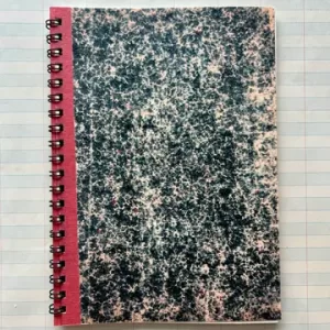 Antique Endpaper Notebook -Small - Composition / Unlined