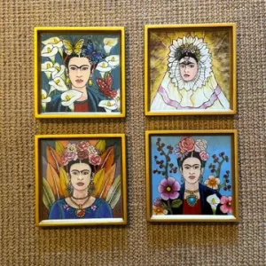 Frida Glass Painting Small, Peru