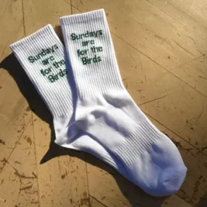 Philadelphia Eagles Socks "Sunday's Are For the Birds"