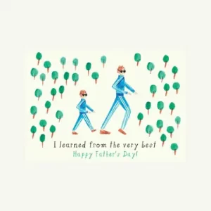 Like Father, Like Son Father's Day Card